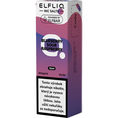 Eliquid Blueberry Sour Raspberry 10ml - 20mg