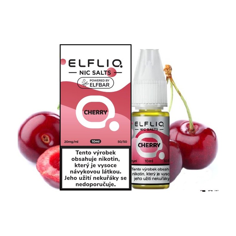 [ELFCHE20] Eliquid Elfliq Nic Salt Cherry 10ml - 20mg