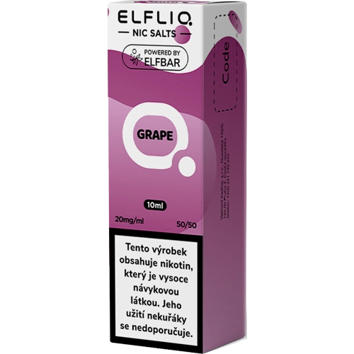 Eliquid Grape 10ml - 20mg