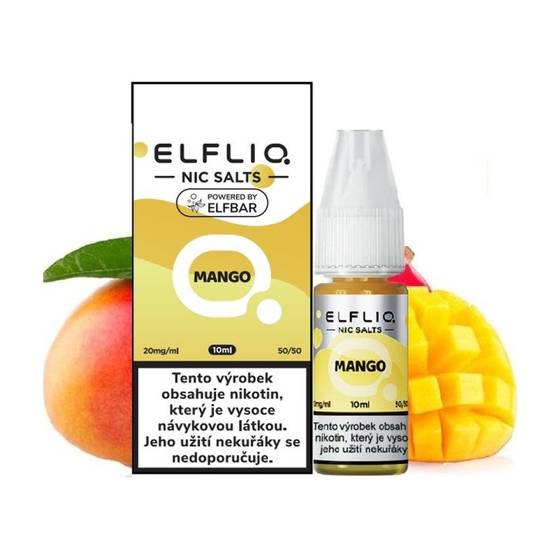 [ELFMAN20] Eliquid Elfliq Nic Salt Mango 10ml - 20mg