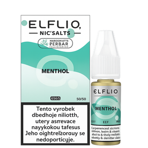 [ELFMEN20] Eliquid Elfliq Nic Salt Menthol 10ml - 20mg