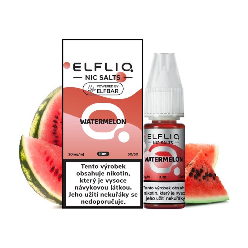 [ELFWAT20] Eliquid Elfliq Nic Salt Watermelon 10ml - 20mg