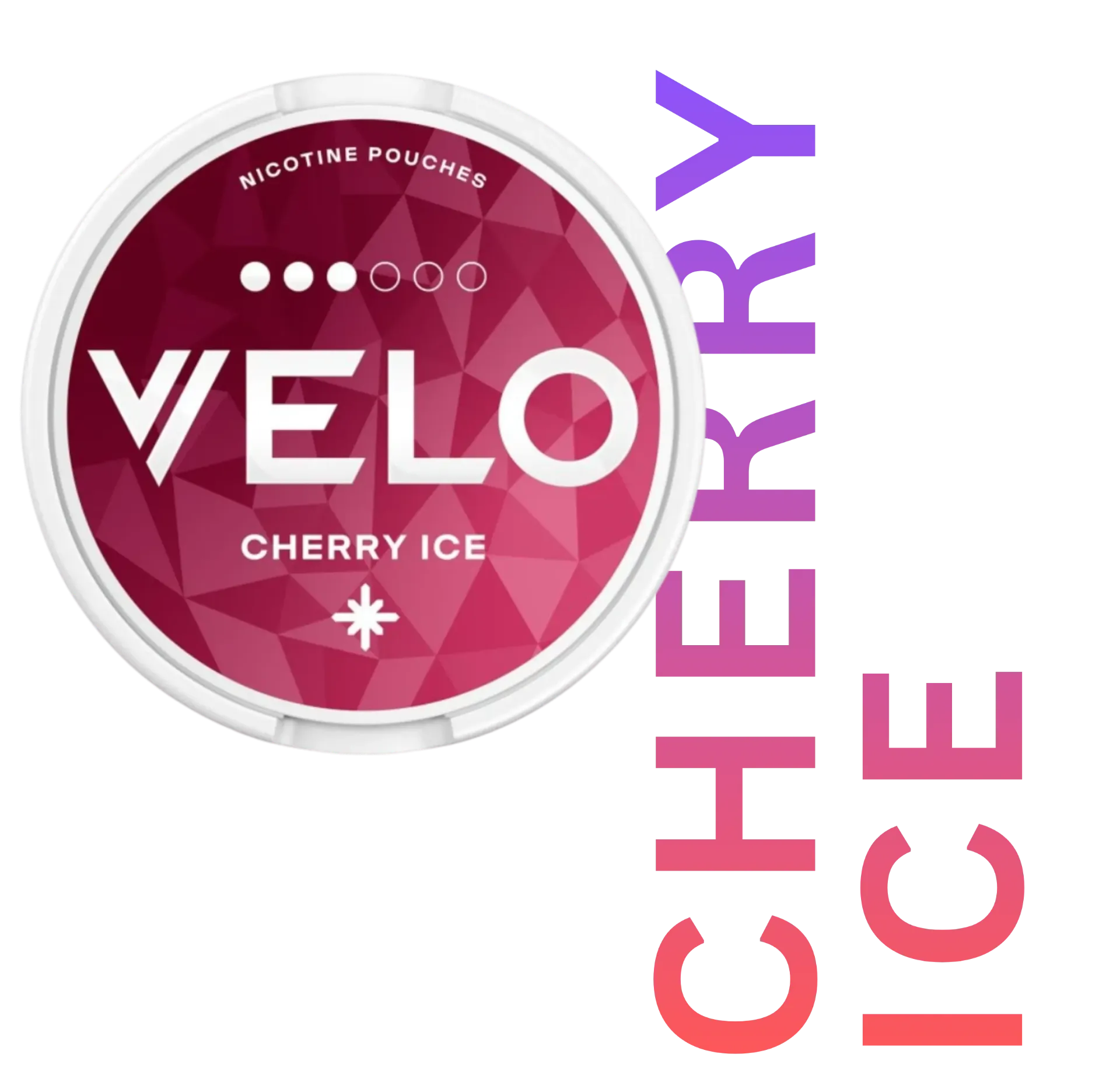Velo Nikotinové sáčky Cherry Ice - 8mg