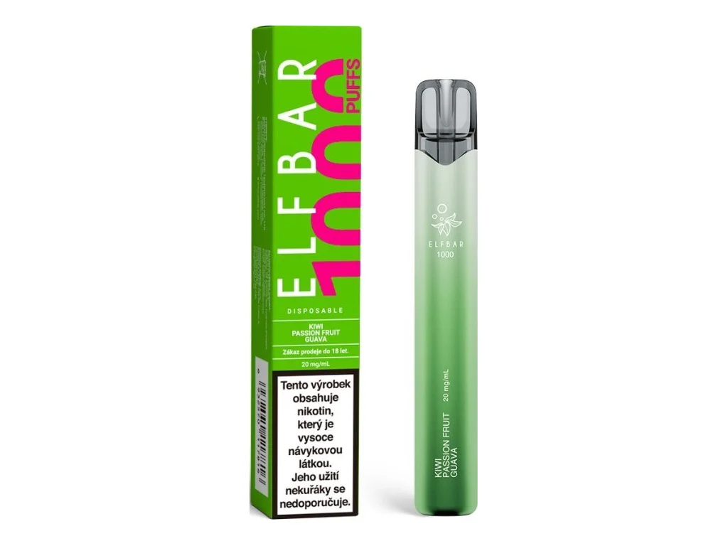 Elf Bar 1000 Kiwi Passion Fruit Guava - 20mg